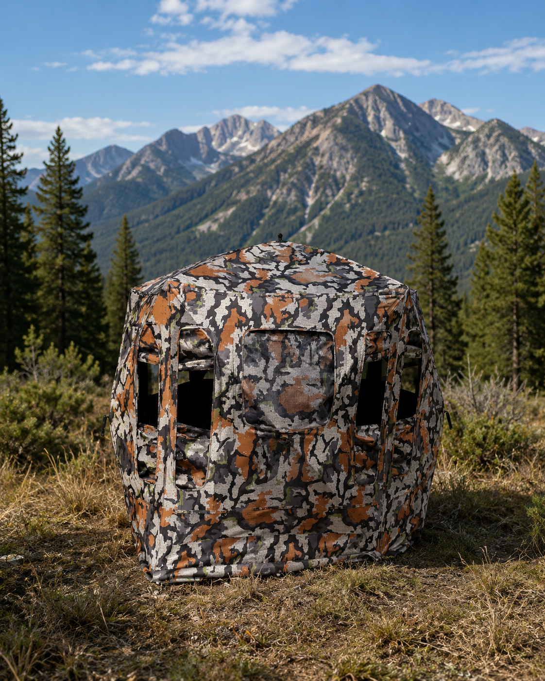 Xenek Pentagon Hybrid Ground Blind Pre-order for June Delivery